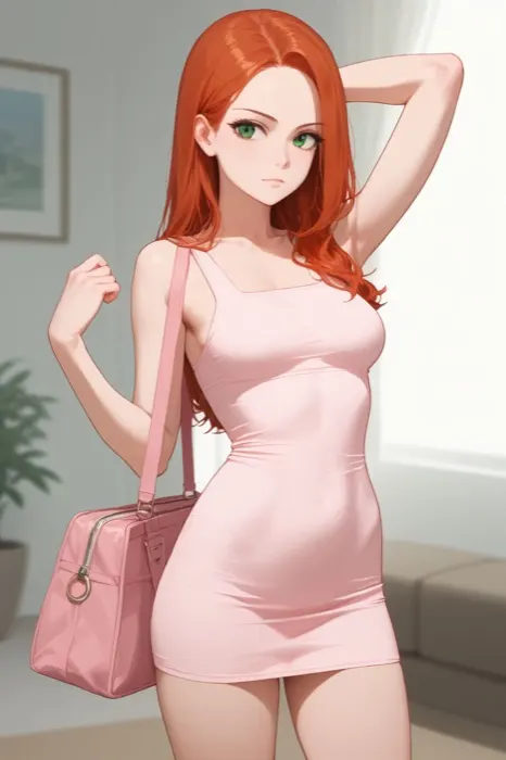 Anime redhead